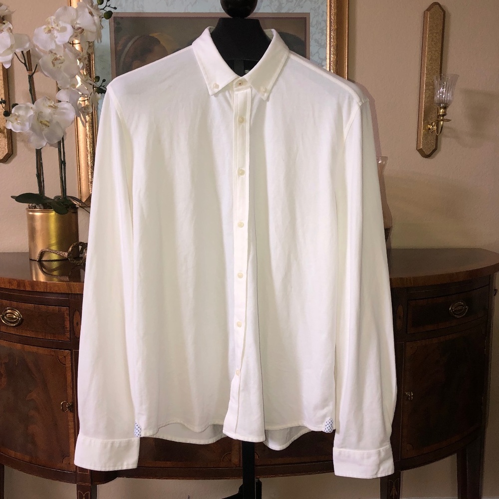 Jos A Banks 1905 Knit Dress Shirt